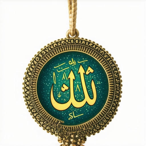 Duhovni amulet sa Allahovim imenima Duhovni amulet s Allahovim imenima za zaštitu