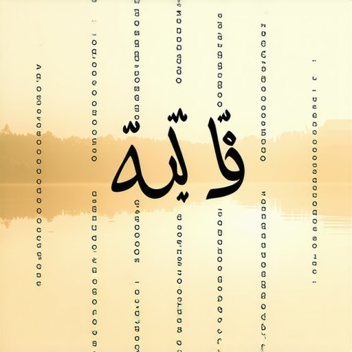 Elegant calligraphy of Allah's 99 names with a peaceful background