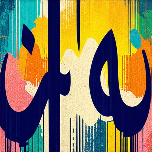 Beautiful Islamic calligraphy representing Allah's name with spiritual ambiance