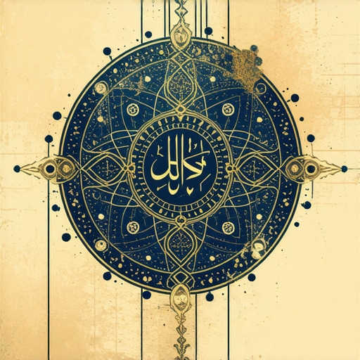 Islamic Talisman for Spiritual Protection Islamic talisman with calligraphy for spiritual protection