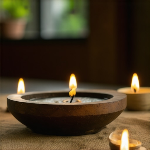 Duhovna Harmonija u Domu Home interior with spiritual symbols and soft lighting promoting harmony and positive energy.
