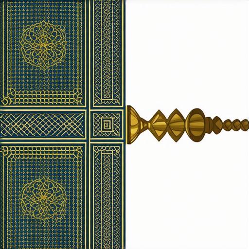 Islamic Amulet for Protection and Prosperity Islamic amulet with symbols for spiritual protection and success