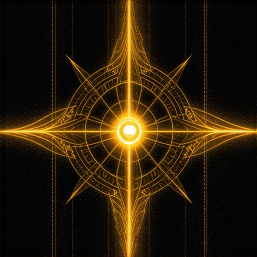 Symbolic Amulet for Spiritual Protection Intricate amulet symbolizing spiritual protection with glowing effects