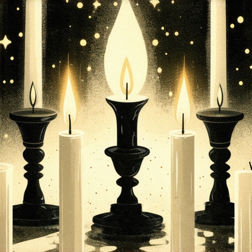 Duhovni ritual sa svećama i simbolima za zaštitu od crne magije