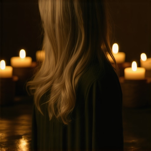 Meditaciona prostirka i sveće za rituale u mirnom okruženju