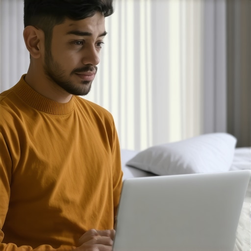 Praktikant koristi kristale i vodi dnevnik u mirnom prostoru