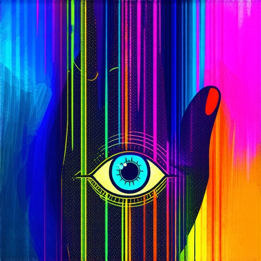 Hamsa Ruka i Tursko Oko: Simboli Zaštite Ilustracija koja prikazuje Hamsa ruku i Tursko oko, dva moćna simbola za zaštitu od negativne energije i zlog oka.